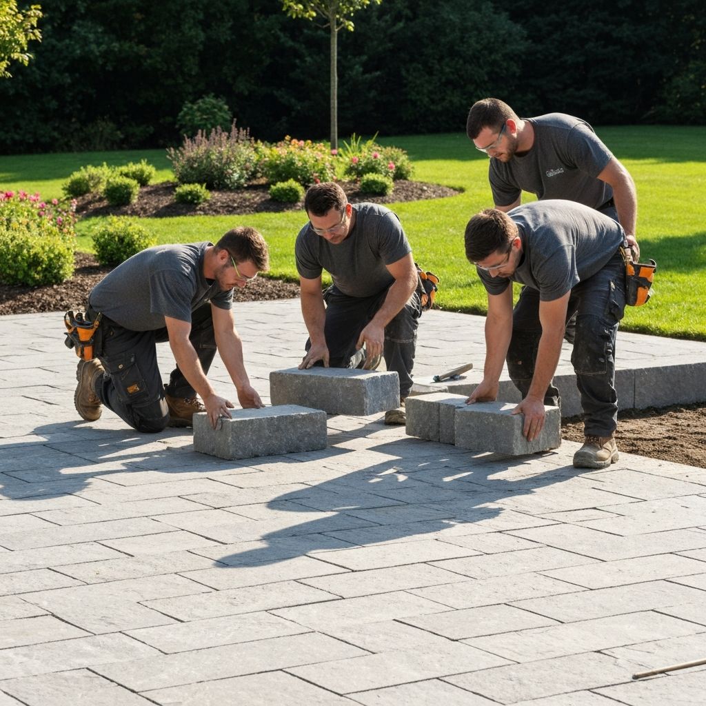 NK HOME Construction team at work